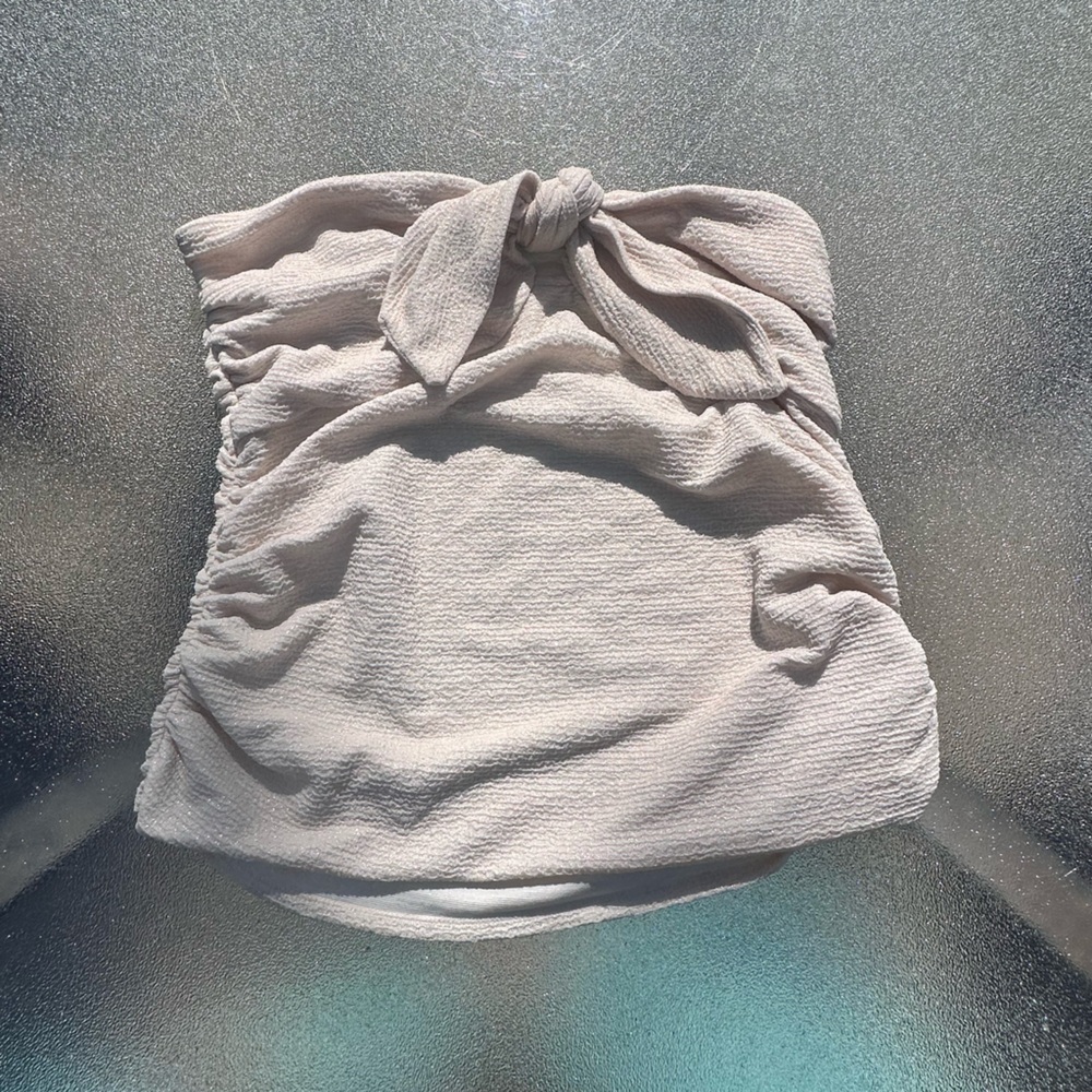 Express Tie Tube Top Shirt